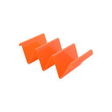 Organizador de Tacos Triangular | Soporte Multicolor con Diseño de Onda para Tortillas y Pancakes Mexicanos