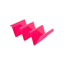 Organizador de Tacos Triangular | Soporte Multicolor con Diseño de Onda para Tortillas y Pancakes Mexicanos