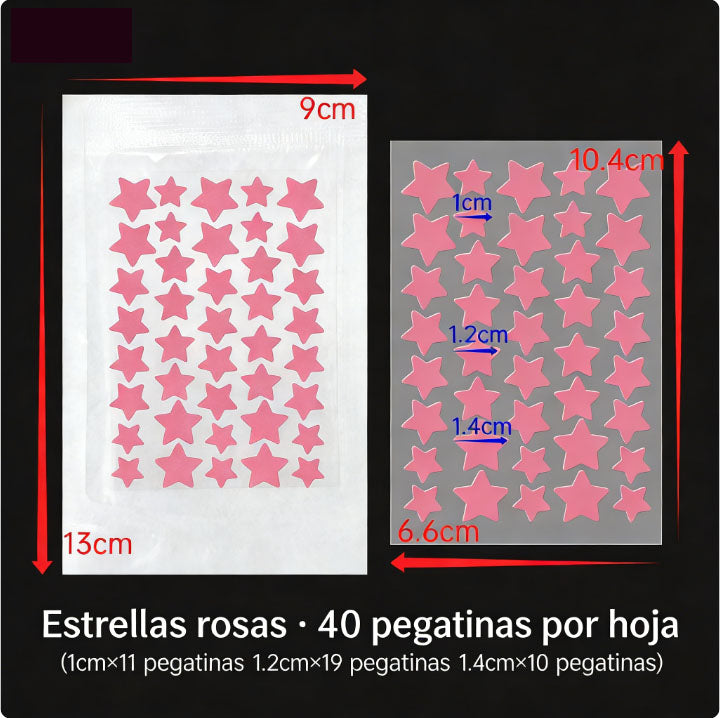 AliExpress In-Stock Cartoon Pimple Patches Cute Cat Paw Ice Cream pe Acne Covering Patch Portable Shaped Acne Clearing Patch Wholesale