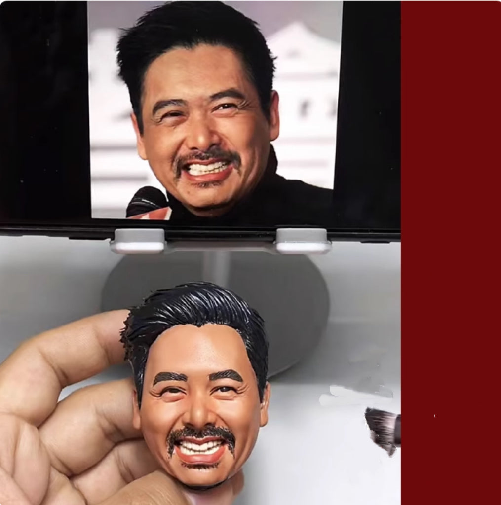 Custom Handmade Clay Figurine – Personalized Mini Sculpture from Photo