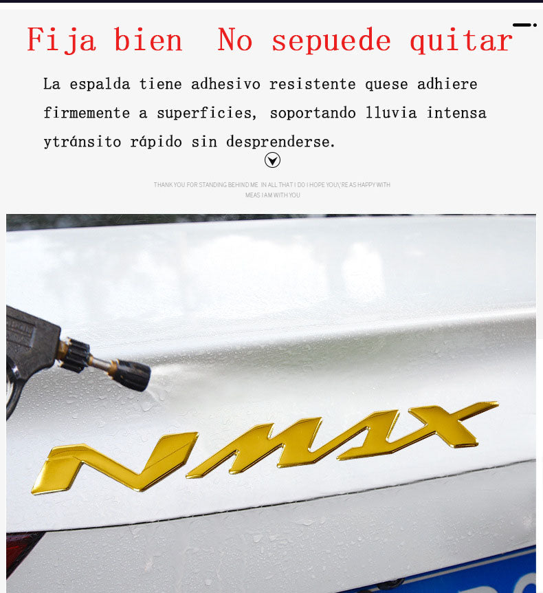 Adhesivos de motocicleta Yamaha modificados, adhesivos para automóviles YAMAHA NMAX 155, 150, 125