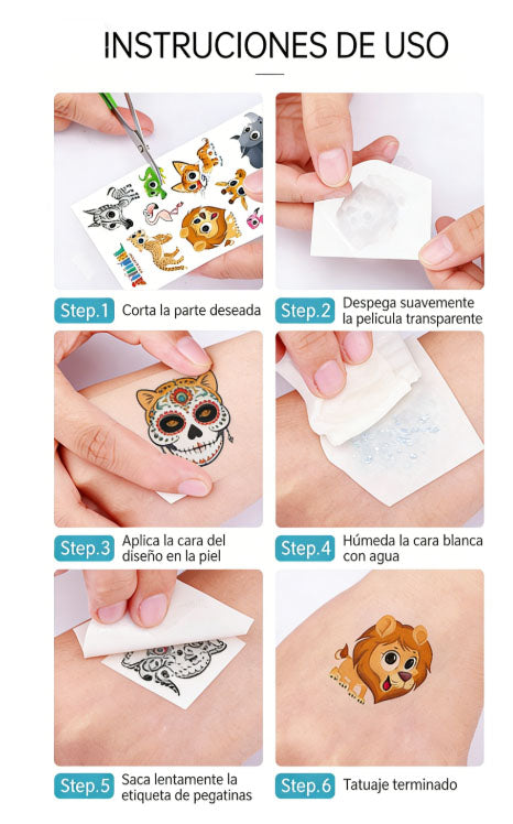 Pegatinas de tatude de fútbol de los nuevos niños transfronterizos pegatde actividad del Club de fans de la copa mundial de Europa impermeimperme.