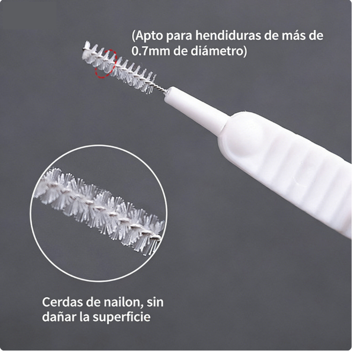Shower head cleaning brush, pipe unclogging tool, gap-blocking prevention cleaning brush, household shower unclogging device