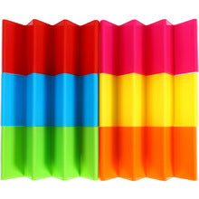 Organizador de Tacos Triangular | Soporte Multicolor con Diseño de Onda para Tortillas y Pancakes Mexicanos