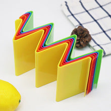 Organizador de Tacos Triangular | Soporte Multicolor con Diseño de Onda para Tortillas y Pancakes Mexicanos