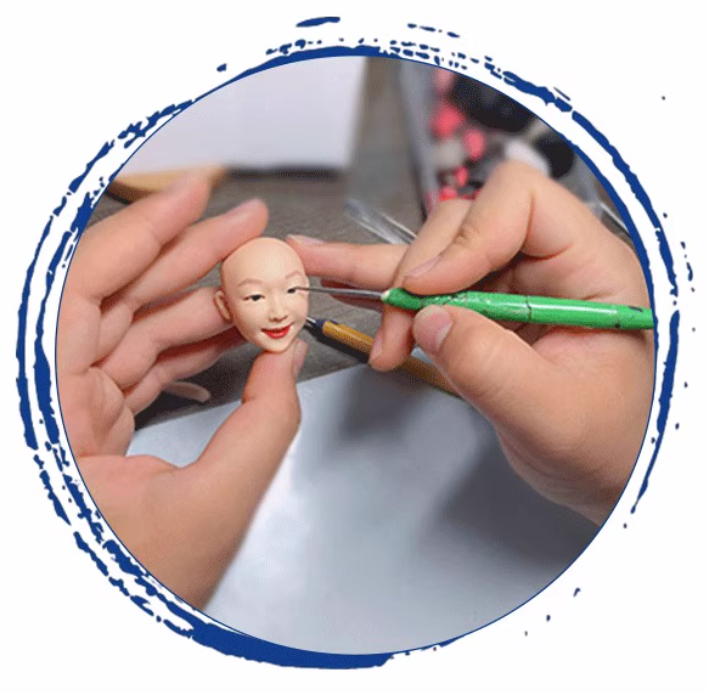 Custom Handmade Clay Figurine – Personalized Mini Sculpture from Photo