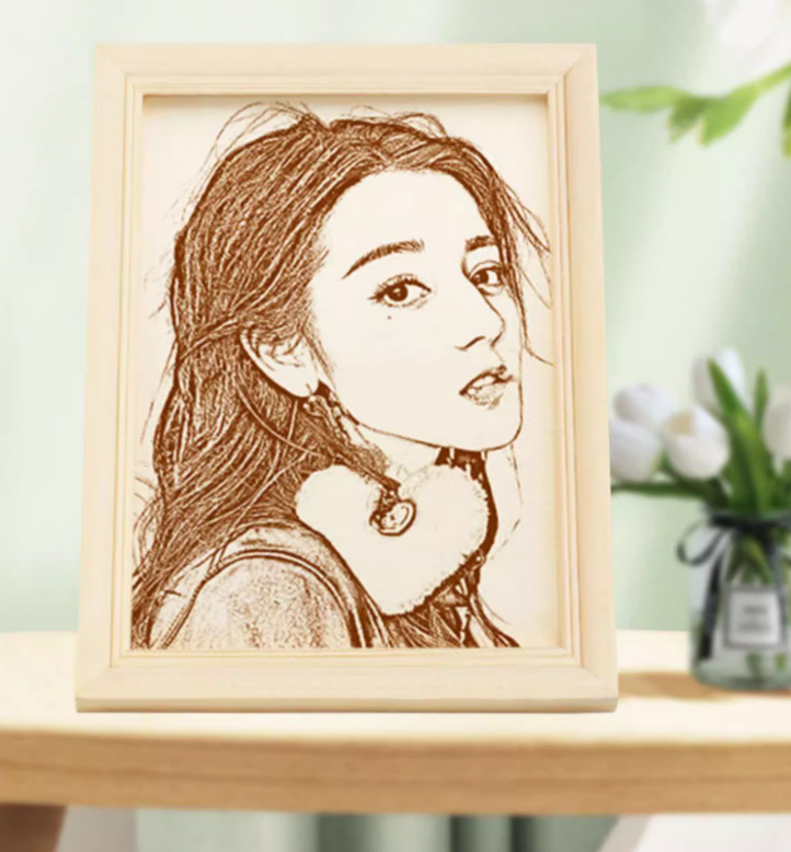 Photo to Wood Art – Hand-Carved Custom Portrait, Unique Personalized Gift